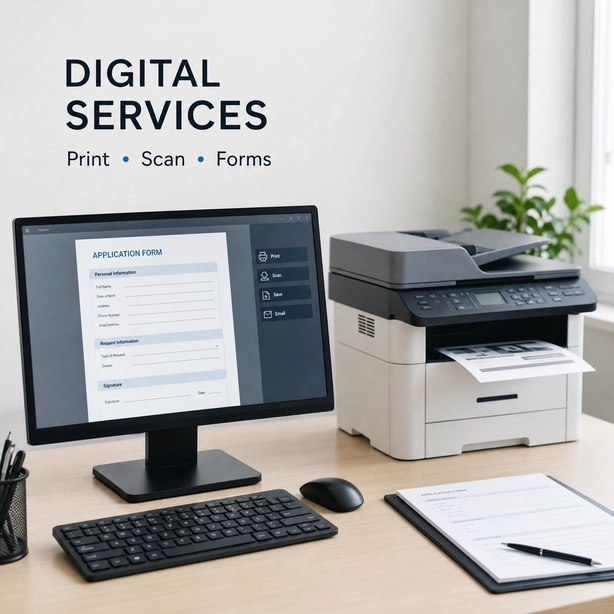 Printing and document service enquiries