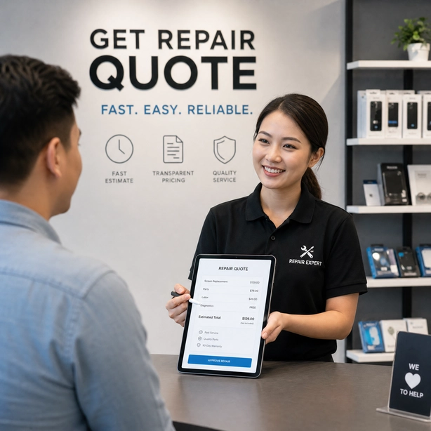 Phone repair quote enquiries